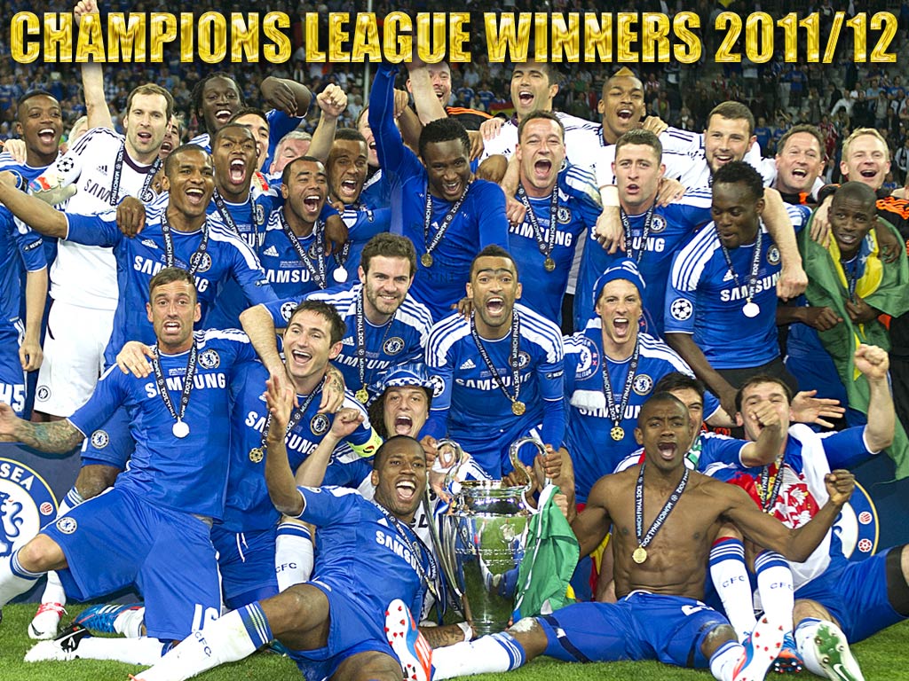 Chelsea FC Champions League Winners